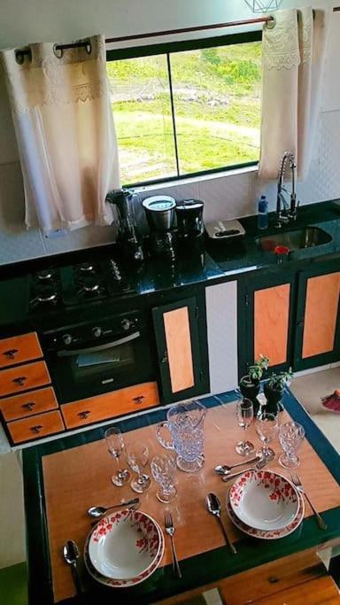 Chale Com Vidros E Hidromassagem Villa São Bento do Sapucaí Exteriör bild