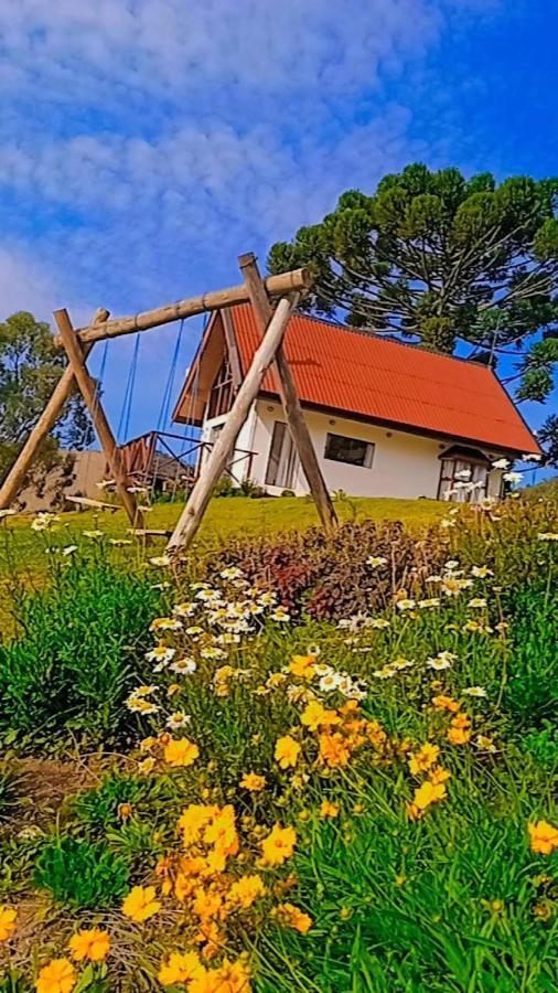 Chale Com Vidros E Hidromassagem Villa São Bento do Sapucaí Exteriör bild